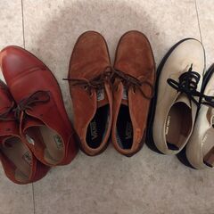 【27.0cm】Lee , Vans , Global Works シューズ　靴　メンズ　３足　の画像