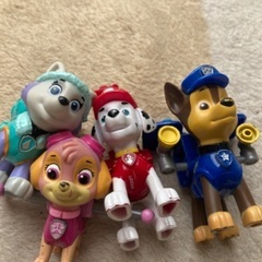 パウパトロール　パウパト　ワンアクションフィギュア　ベーシックビークルの画像