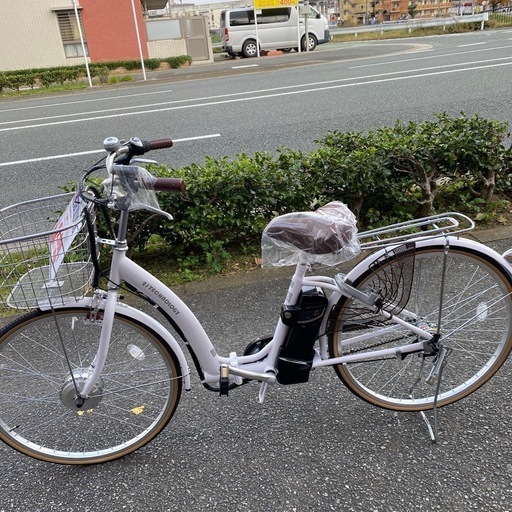 ⭐️未使用⭐️21TECHNOLOGY 26インチ電動アシスト自転車 ホワイト No.1733 KE