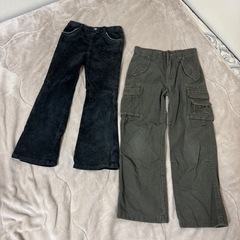 子供服　男の子　130　長ズボン　半ズボン　長袖の画像