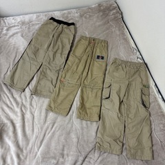 子供服　男の子　130　長ズボン　半ズボン　長袖