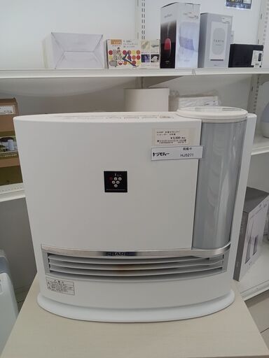 ★ジモティ割あり★ SHARP 加湿セラミックファンヒーター  18年製 動作確認／クリーニング済み HJ5271