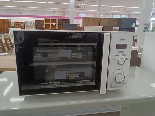 ★ジモティ割あり★ HITACHI 電子レンジ HMR-BK220-Z5  21年製 動作確認／クリーニング済み TC6355