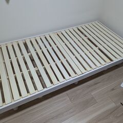 ニトリ シングル すのこベッド 解体状態