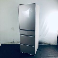 ID:rg219901 【自社配送エリア内限定】日立 HITACHI 冷蔵庫 ファミリー 中古 2021年製 5ドア 470L クリスタルシャンパン ファン式 右開き R-HWS47N(XN)  【リユース品：状態A】【送料無料】【設置費用無料】