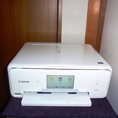キャノンプリンター TS8030 ホワイト №25　【使用履歴少...