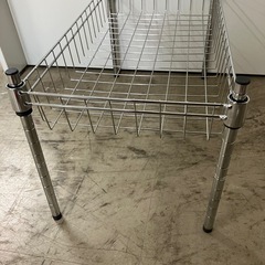 O2412-177　スチールラック 中古 ジョイントラック②の画像