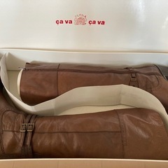 cava cavaロングブーツ の画像