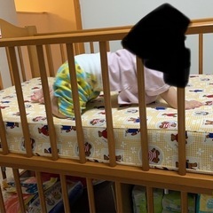 ベビーベッドの画像