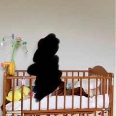 ベビーベッドの画像