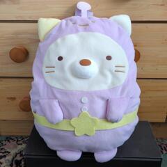 すみっコぐらし　ぬいぐるみリュック　ねこ