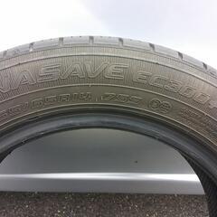 ﾀﾞﾝﾛｯﾌﾟ155/65R14 山あり中古1本 2021年製の画像