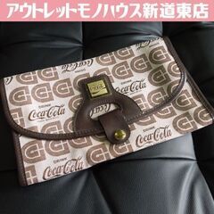 コカ・コーラ レトロ セカンドバッグ クラッチバッグ ポーチ ブ...