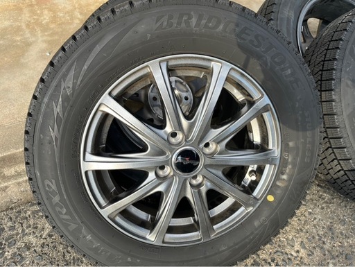 ブリヂストンVRX2 スタッドレス　165/70/R14 ソリオやソリオバンディット用