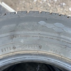 夏タイヤ　中古　4本 175/80/R15 2021年　ダンロップ　pt3の画像