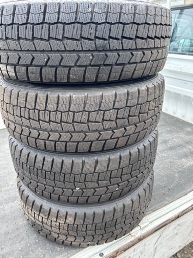 冬タイヤ　スタッドレス　中古　4本　205/60/R16 ダンロップ　WM2 2022年