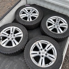 冬タイヤ　スタッドレス　中古　4本　205/60/R16 ダンロ...
