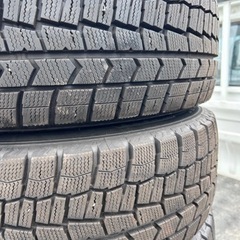 冬タイヤ　スタッドレス　中古　4本　205/60/R16 ダンロップ　WM2 2022年の画像