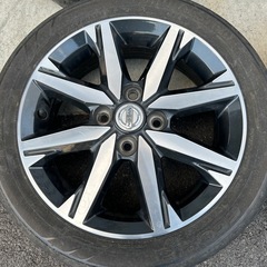 日産デイズ ⭐︎純正15インチ⭐︎4.5j +46 pcd100　アルミホイール 4本の画像