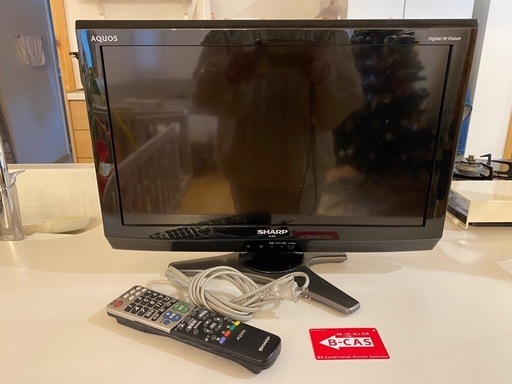 【取引きキャンセルにつき再募集】シャープ　20型　2010年