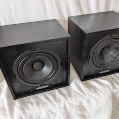 伝説のモニタースピーカー『AURATONE(オーラトーン)5C Super Sound Cube (Pair=2本1組) 、Black(黒)』動作品ジャンク扱いの画像