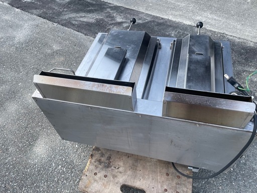 ■中古品 タニコー 卓上型ガス餃子グリラー TZ-75GF-3 都市ガス 2021年 750ｘ650ｘ600ｍｍ 動作問題なし■