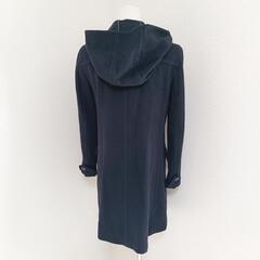 セオリー プチカシミヤアンゴラ混ロングコート ウール ネイビー フード 160 レディース キッズの画像