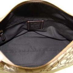 COACH ショルダーバッグ 幅30.5×奥行10×高さ24.5cm 2WAY ハンドバッグ シグネチャー ブラウン系 ワンショルダー コーチ 札幌市 清田区 平岡の画像
