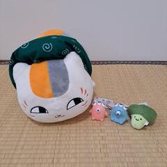 無料✨夏目友人帳 めちゃでかニャンコ先生おでかけぬいぐるみ など
