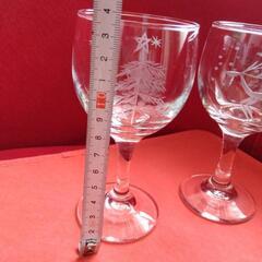 《昭和レトロ》クリスマス向けペアグラスの画像