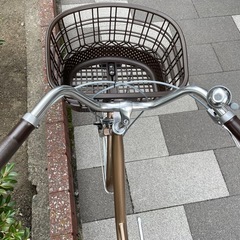 🔶新車🔶　BRIDGESTONE　アルミーユ　26インチ　軽量16.9キロ　またぎやすいフレーム　パンクに強いタイヤ　LEDオートライト　３年間盗難補償付　点検調整永久無料✨　西宮市　自転車　ママチャリ　ファッションサイクルの画像
