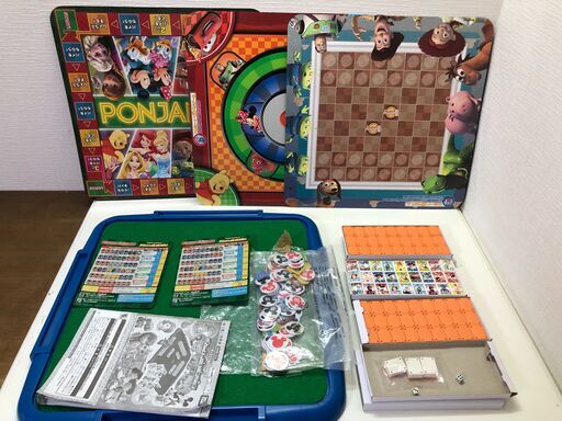 ゲームがいっぱいポンジャン　ディズニーキャラクターズ　1206-2
