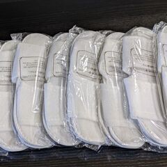 ホテルアメニティスリッパ8足/お取り引き予定者様有り。