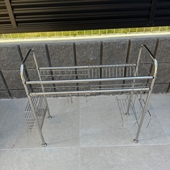ステンレス　食器水切りラック