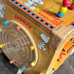 スヌーピー木のおもちゃの画像