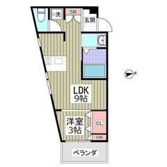 🉐フリーレント賃貸⭐️鶴ヶ島駅⭐️外国人不可⭐️コンビニ徒歩2分！