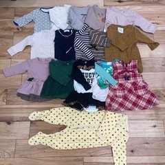 子ども服冬服まとめ売り　80センチ
