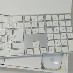 Apple Magic Keyboard/テンキー付き(A1843) Magic Mouse 2(A1657