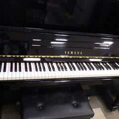 中古品 ヤマハ アップライトピアノ U10BL 現状渡しの画像