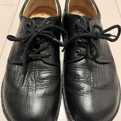 【最終値下げ2/25まで！】Finn Comfort 黒 本革靴 25.5cmの画像