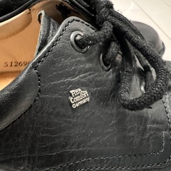 【最終値下げ2/25まで！】Finn Comfort 黒 本革靴 25.5cmの画像
