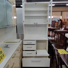 【愛品倶楽部柏店】マルミツ 2枚扉キッチンボード FSVH-81の画像