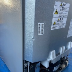 【2018年製】AQUA製  冷凍冷蔵庫　AQR-13H(S)の画像