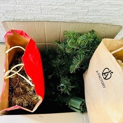 クリスマスツリー120センチオーナメントや飾りなど一式セット
