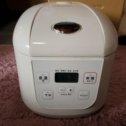 炊飯器 HC-RCM1013(WH) 0.63L