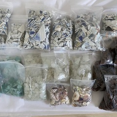 決まりました⭐︎シーグラス ・シー陶器・貝殻