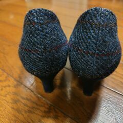 【無料】ハリスツイード Harris Tweed パンプス Sの画像
