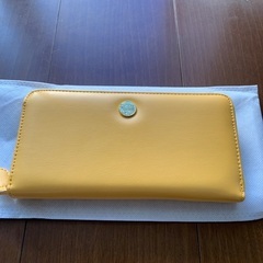 値下げの値下げ☆長財布☆新品未使用☆水晶院☆黄虎潑財財布