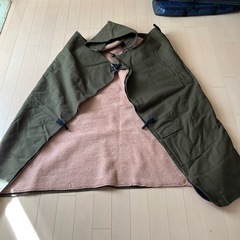 テントマーク⛺️焚き火ブランケット【スーパーマント】（男女併せて2着）