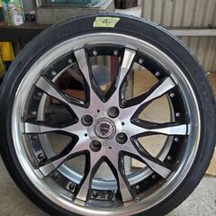 work シュバート sc2 7j+50 4H100 195/40R17の画像